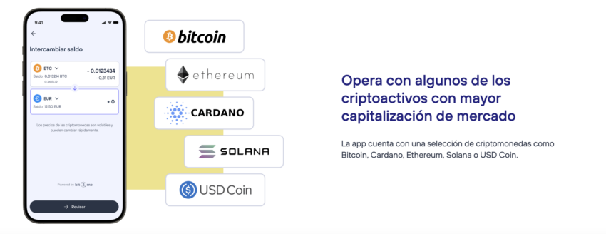 El primer monedero de criptomonedas de Telefónica. 